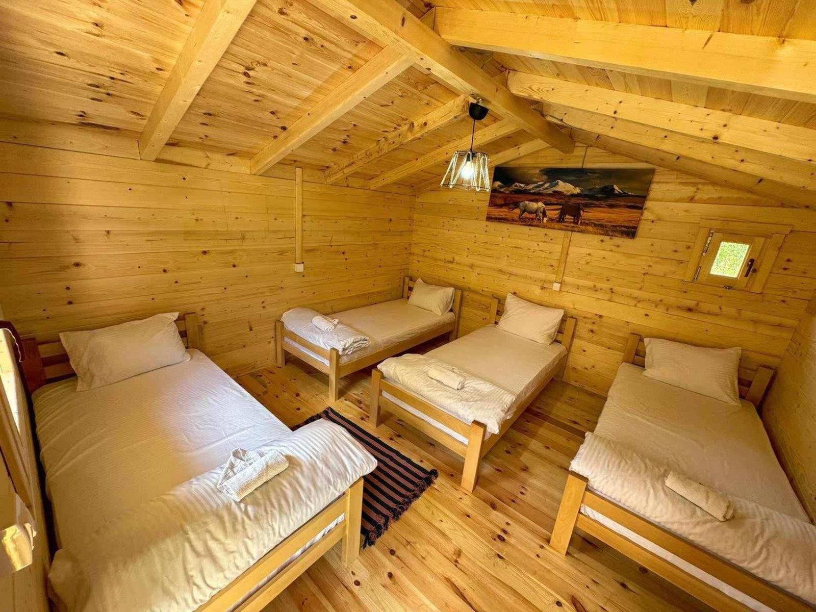 Dedushi Guesthouse &Wood Cabins-Camping Place Gusinje Kültér fotó