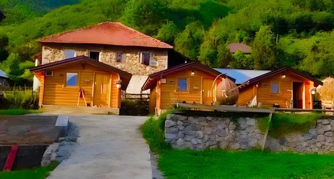 Dedushi Guesthouse &Wood Cabins-Camping Place Gusinje Kültér fotó